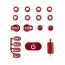 RadioMaster TX16S MK3 CNC Anodized Aluminium Switch Set — Blue