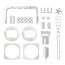 RadioMaster TX16S Mark II CNC Upgrade Parts Set — Black