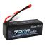 Gens ace 7200mAh 4s 70C 14.8V Sert Kasalı LiPo Batarya 14# ile Deans Konnektör