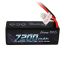 Gens ace 7200mAh 4s 70C 14.8V Sert Kasalı LiPo Batarya 14# ile Deans Konnektör