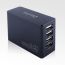 Tattu 34W 4 Portlu USB AC Adaptör 6.8A Wall Charger for iPhone, iPad, Samsung, Smartphones and Tablets