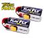 Tattu 1300mAh 4S 100C 14.8V LiPo Batarya | XT60 Konnektör | FunFly