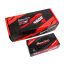 Gens ace 4600mAh 2S 60C 7.4V Shorty LiPo Batarya | Sert Kasalı | 4.0mm bullet to XT60 Konnektör | Car Classic