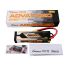Gens ace 6500mAh 3S 100C 11.4V(HV) LiPo Batarya | Sert Kasalı | EC5 Konnektör | Advanced