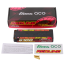 Gens ace 6100mAh 2S 140C 7.6V(HV) LiPo Batarya | 5.0mm bullet | Kırmızıline 2.0