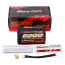 Gens ace 6000mAh 4S 140C 15.2V(HV) Shorty LiPo Batarya | 5.0mm bullet | Kırmızıline 2.0