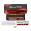 Gens ace 9600mAh 2S 140C 7.6V(HV) LiPo Batarya | 5.0mm bullet | Kırmızıline 2.0