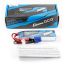 Gens ace 2800mAh 2S 7.4V LiPo Batarya | EC3+JR Konnektör | TX&RX