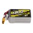Tattu 1300mAh 6S 160C 22.2V ST LiPo Batarya | XT60 Konnektör | R-Line 6.0