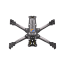 FlyFishRC Volador II VX5 O4 Pro FPV Serbest Stil T700 Gövde Kit — Siyah