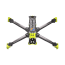 FlyFishRC Volador II VX6 O4 Pro FPV Serbest Stil T700 Gövde Kit — Siyah