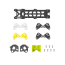 FlyFishRC Volador VX3 Gövde O4 Pro Upgrade Part Kits — Siyah