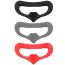 FlyFishRC Eye Pad Silicone Protective Cover Uyumlu DJI Avata Gözlük 2 — Siyah