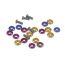 FlyFishRC M3 Aluminum Alloy Colorful Countersunk Washer - 20PCS — Ti-Gri