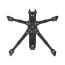 FlyFishRC Volador II VD6 O4 Pro Deadcat FPV T700 Gövde Kit — Siyah