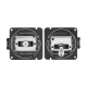 RadioMaster AG02 CNC Hall Gimbals for GX15 & TX15 & TX16S & Boxer Radio — Black / Set