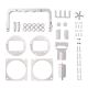 RadioMaster TX16S Mark II CNC Upgrade Parts Set — Silver