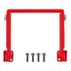 RadioMaster Boxer Ayarlanabilir Uzunluklu CNC Metal Katlanır Stand / Tutamak — Kırmızı