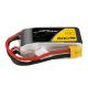 Tattu 800mAh 2S 45C 7.4V LiPo Batarya | XT30 Konnektör | FPV Classic