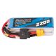 Gens ace 2200mAh 4S 45C 14.8V LiPo Batarya | XT60+EC3+Deans | Air Classic