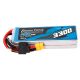Gens ace 3300mAh 4S 45C 14.8V LiPo Batarya | XT60+EC3+Deans | Air Classic