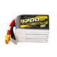 Tattu 1700mAh 6S 160C 22.2V SQ LiPo Batarya | XT60 Konnektör | R-Line 6.0