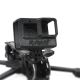 FlyFishRC Volador Gopro 9/10/11 TPU Adjustable Montaj Aparatı — Siyah