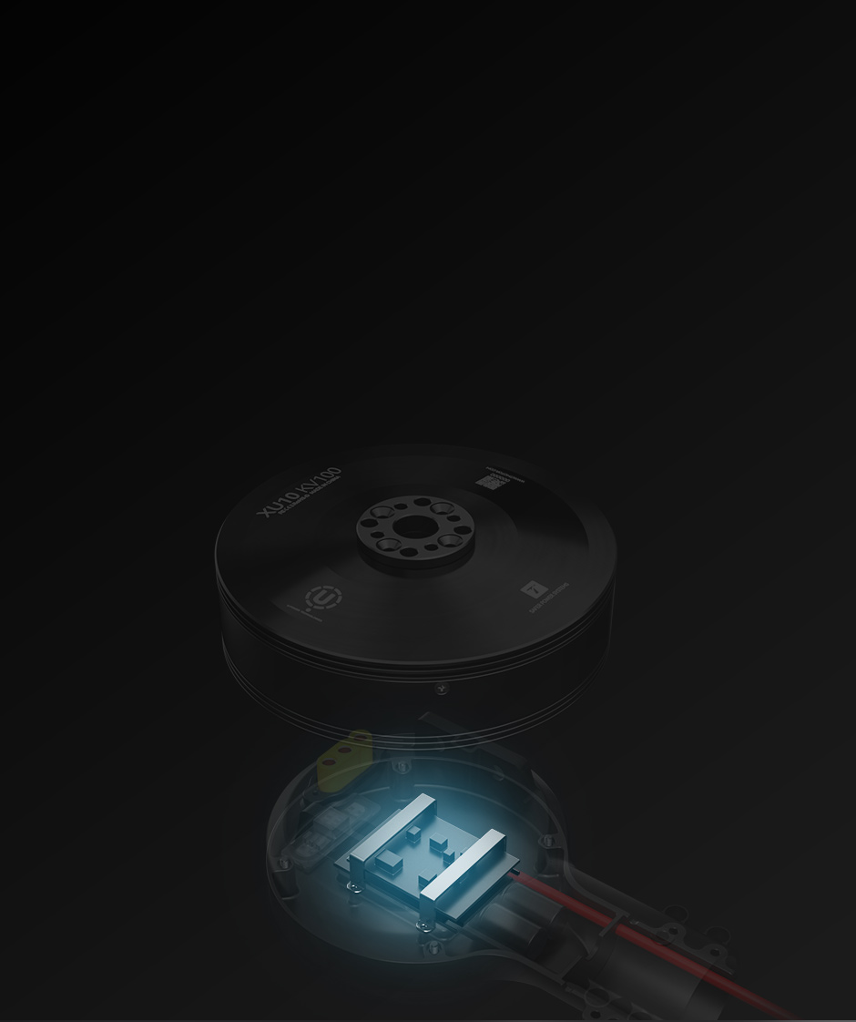 T-Motor XU10-X — XU10-X KV100+ALPHA 60A 12S / CW — Üretici detay görselleri 4