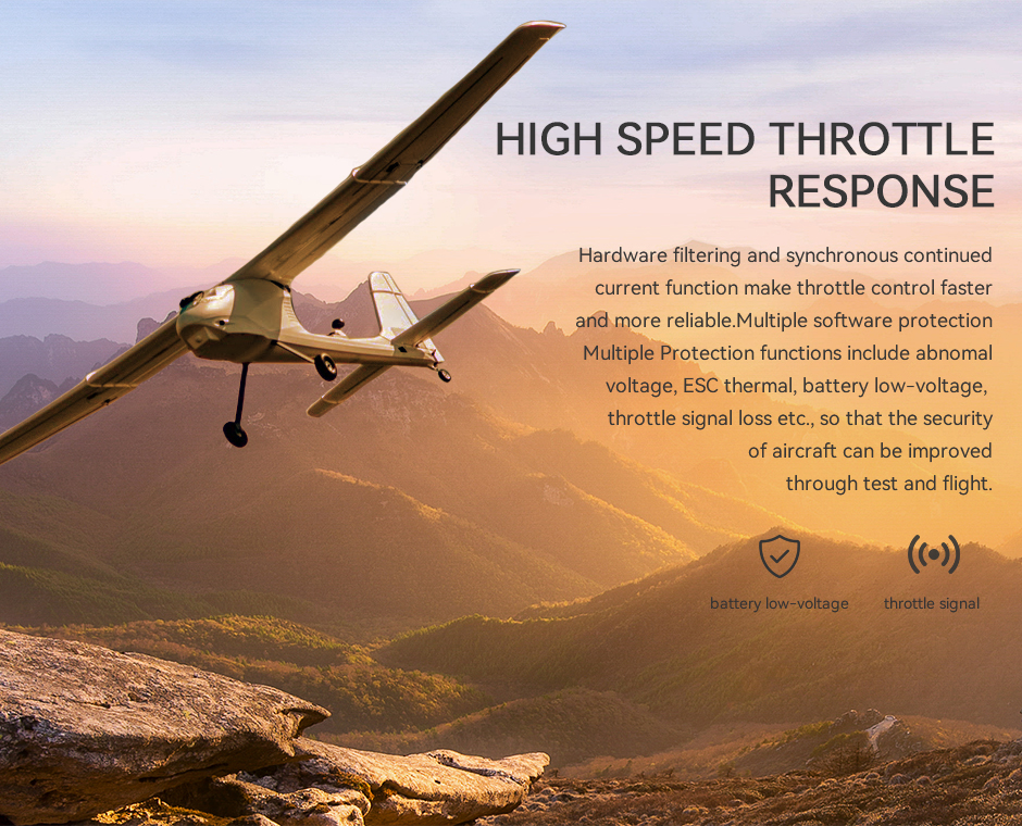 T-Motor AT75A 2-6S Sabit Kanat Drone ESC — Üretici detay görselleri 4