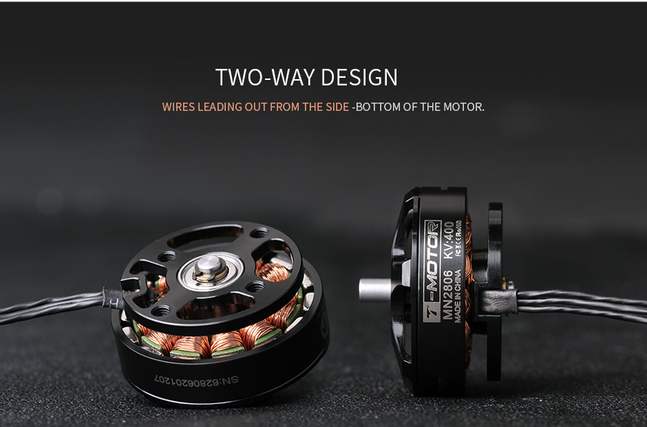 T-Motor MN2806 Antigravity Multirotor UAVs Motor KV400 — Manufacturer product details 4