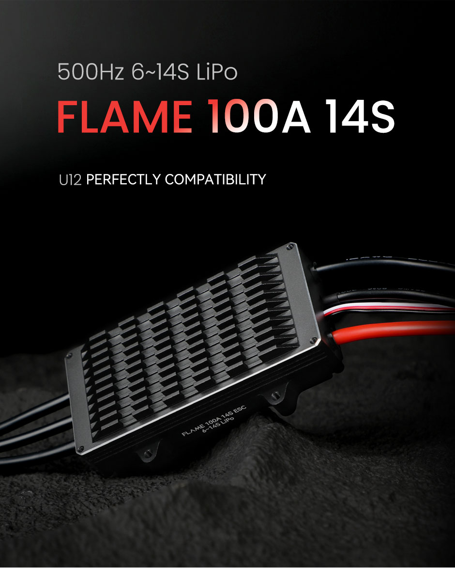 T-Motor FLAME 100A 14S Çok Rotorlu İHA ESC — Üretici detay görselleri 1