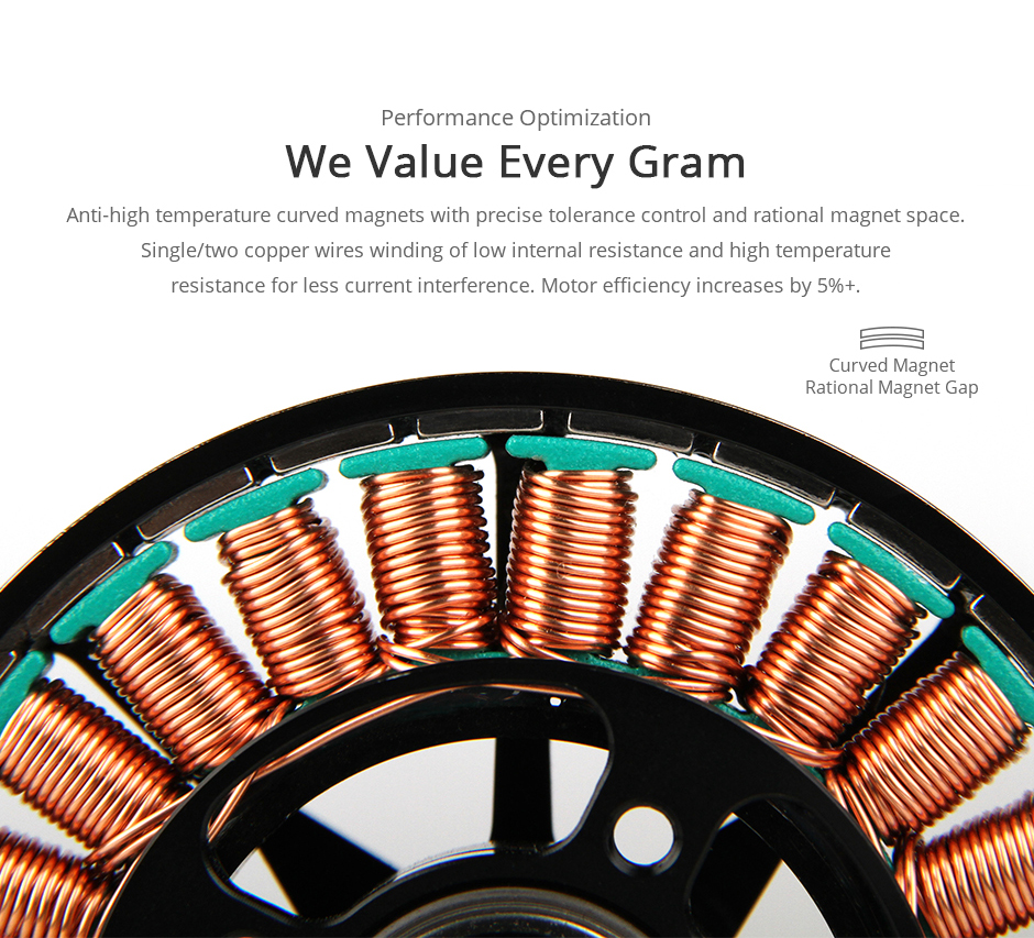 T-Motor MN7005 Antigravity Type 6-12S UAV Motor KV115 — Manufacturer product details 4