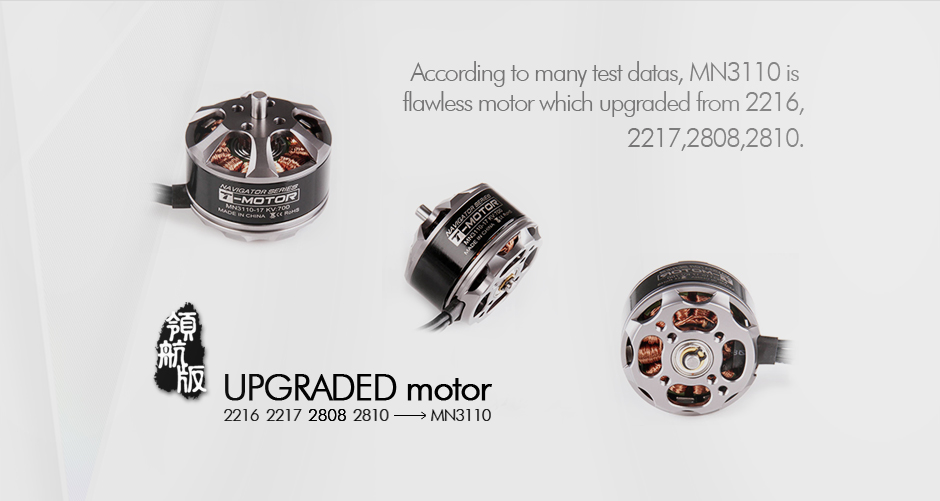 T-Motor MN3110 Çok Rotorlu Sabit Kanat İHA Motoru KV470 — Üretici detay görselleri 3