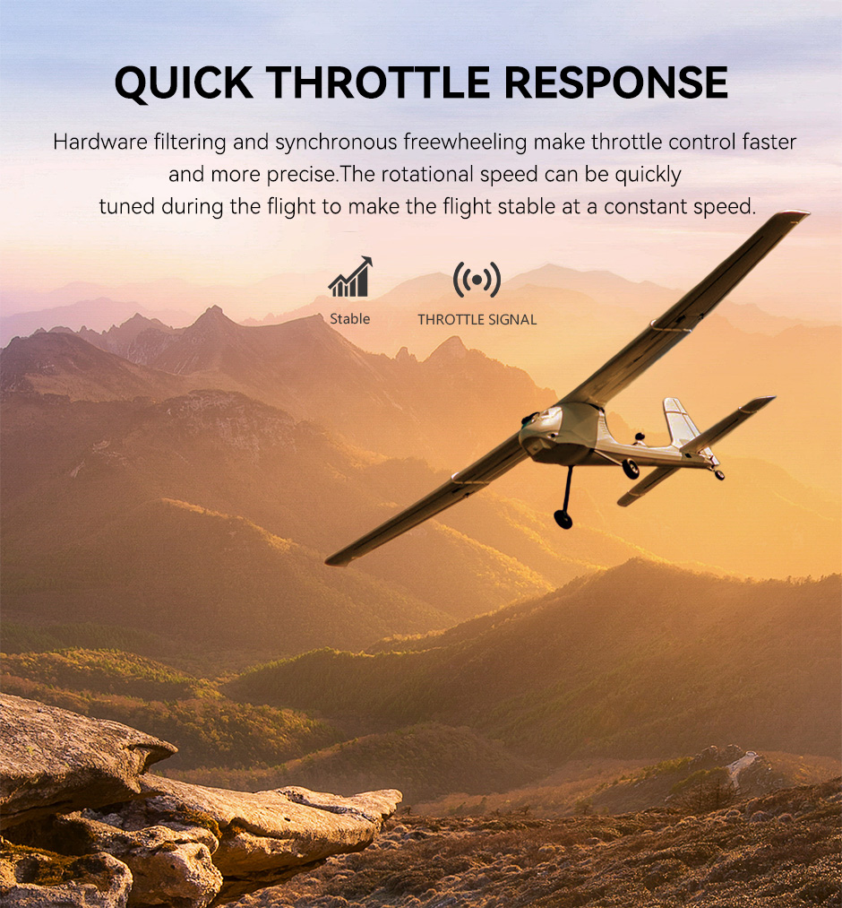 T-Motor AT 195A 6-14S VTOL Sabit Kanat Drone ESC — Üretici detay görselleri 4
