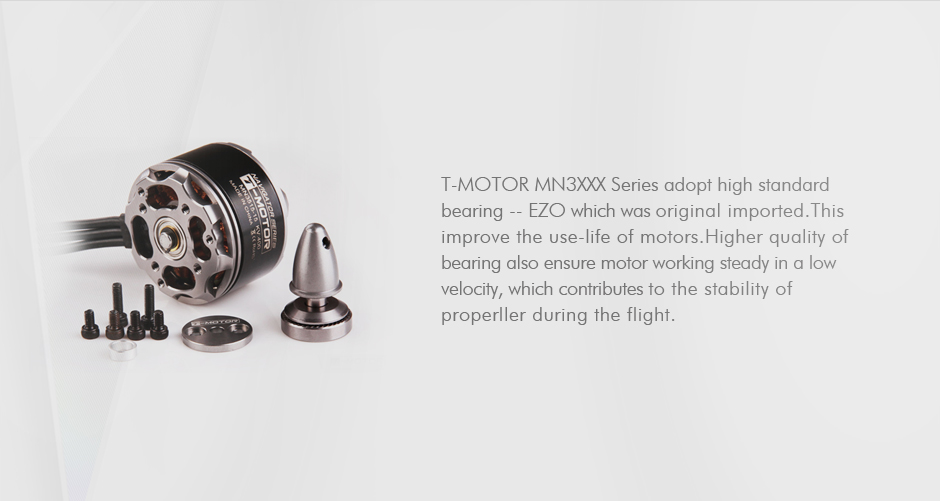 T-Motor MN3515 Multirotor Fixed Wing UAV Motor KV400 — Manufacturer product details 3