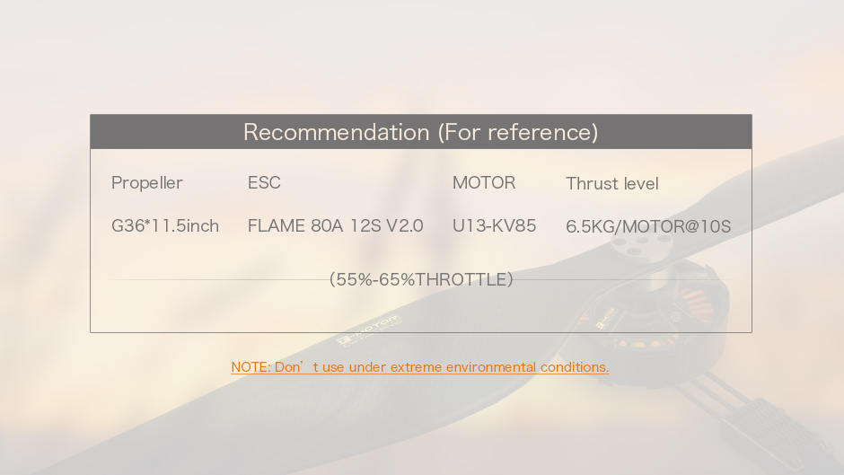 T-Motor G36*11.5 Pervane - 2 Adet / Çift — Üretici detay görselleri 3
