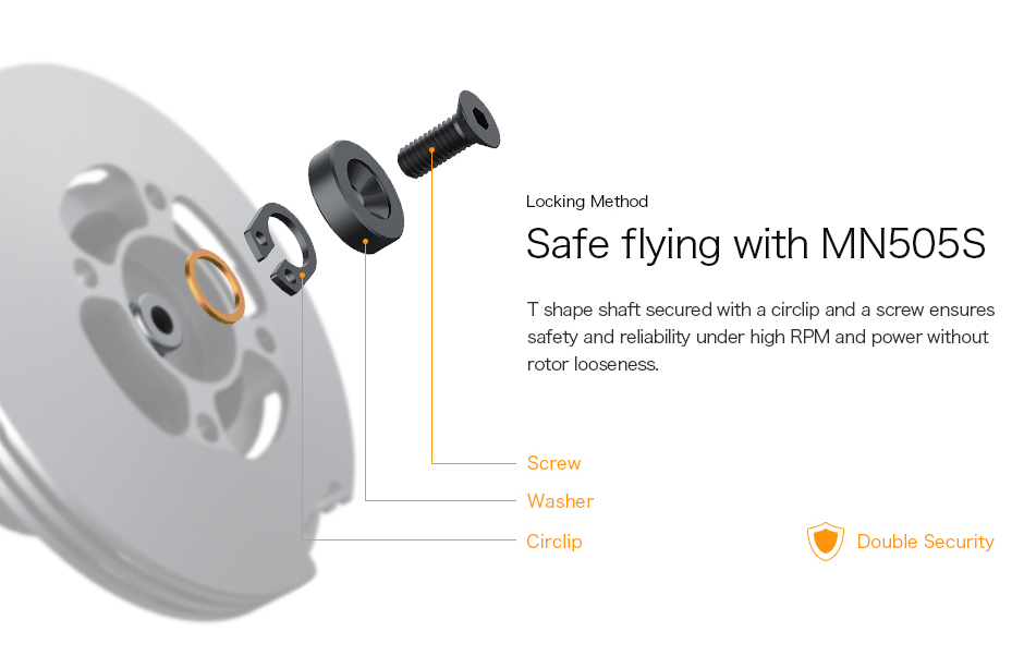 T-Motor MN505-S IP45 Navigator Type UAV Multi-Motor KV320 — Manufacturer product details 5