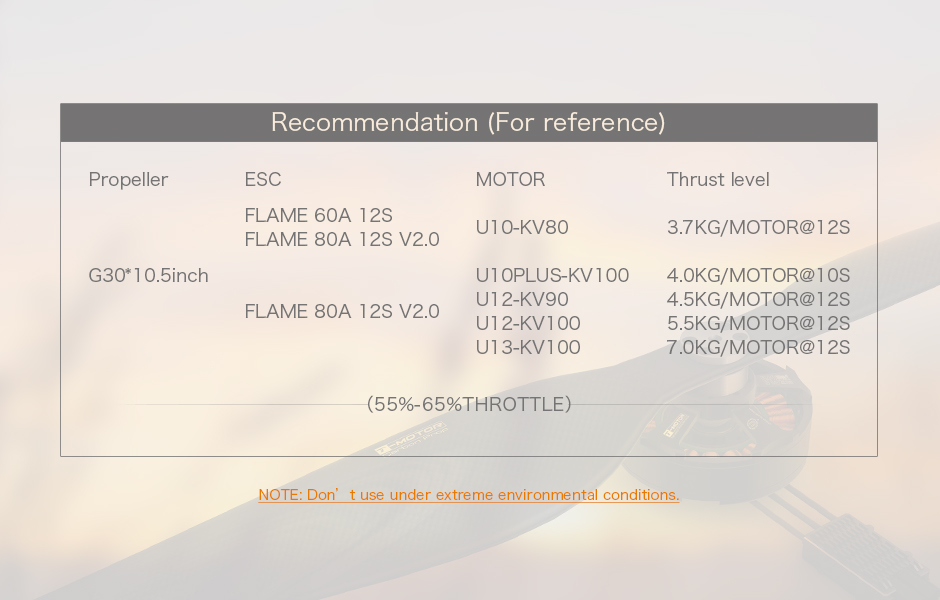 T-Motor G30*10.5 Pervane - 2 Adet / Çift — Üretici detay görselleri 3
