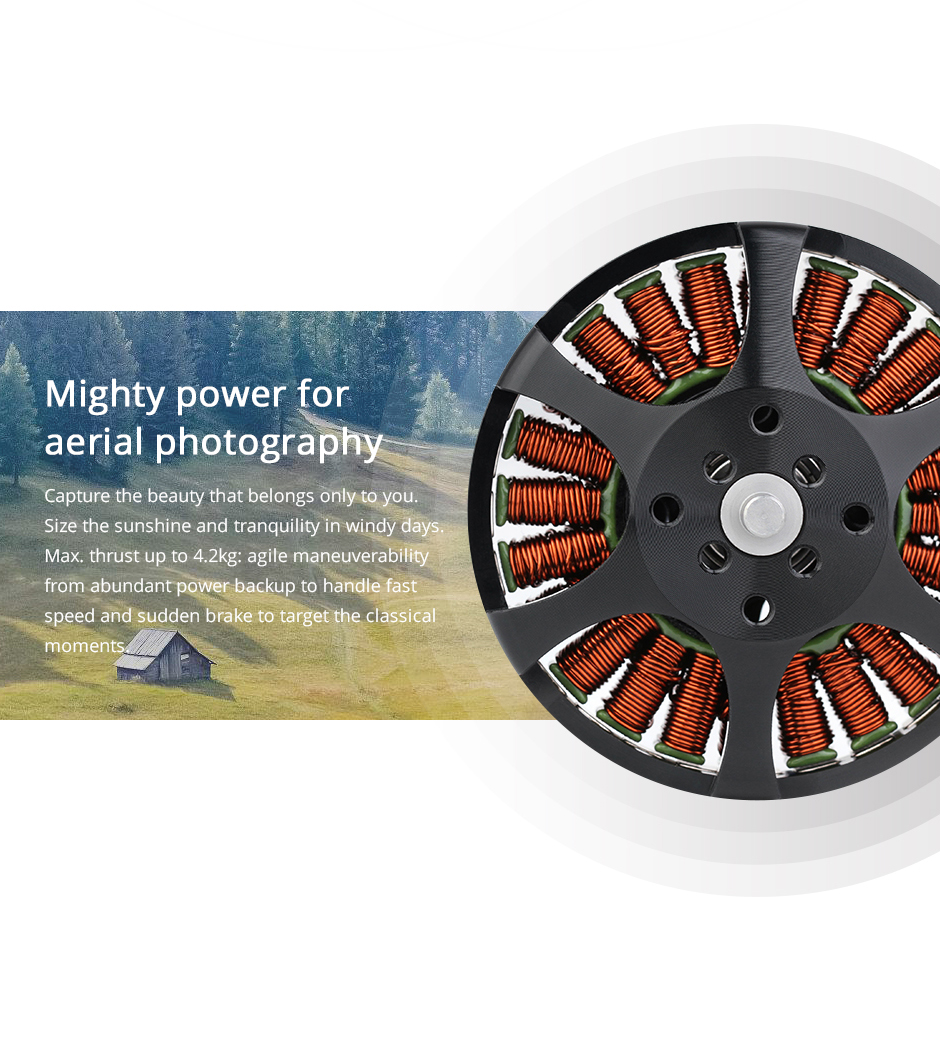 T-Motor MN5008 Antigravity Type 6-12S UAV Motor KV170 — Manufacturer product details 3