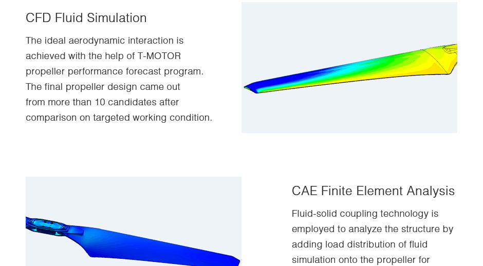 T-Motor MF1604-2 Adet / Çift — Üretici detay görselleri 7