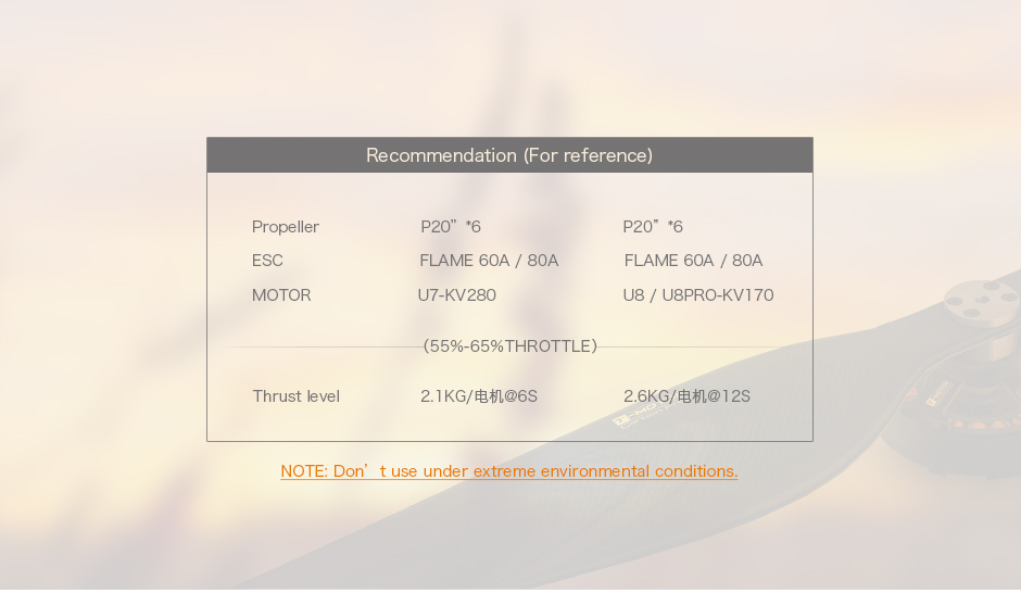 T-Motor P20*6 Pervane - 2 Adet / Çift — Üretici detay görselleri 3