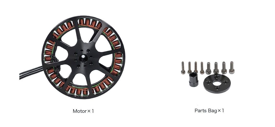 T-Motor MN1005 V2.0 Antigravity Type 12S UAV Motor KV90 — Technical drawings and performance charts 2