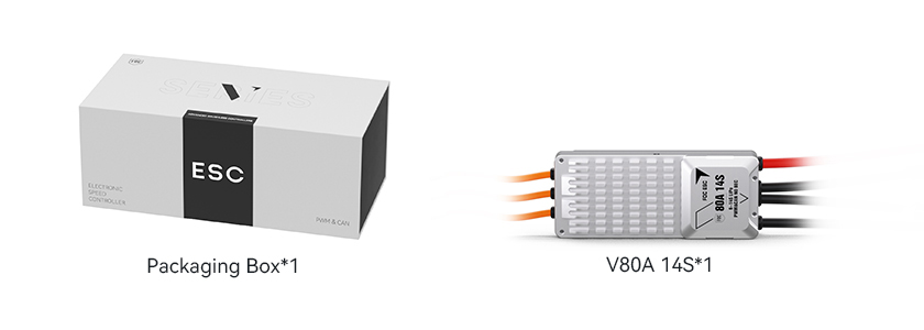T-Motor V80A 14S — Teknik çizimler ve performans grafikleri 2