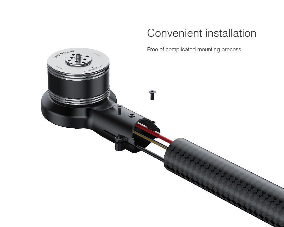 T-Motor 505-X Tahrik Seti Serisi (Entegre Tahrik Sistemi)İHA Motoru — MN505-S KV380+Alpha 60A LV / CW — Üretici detay görselleri 6
