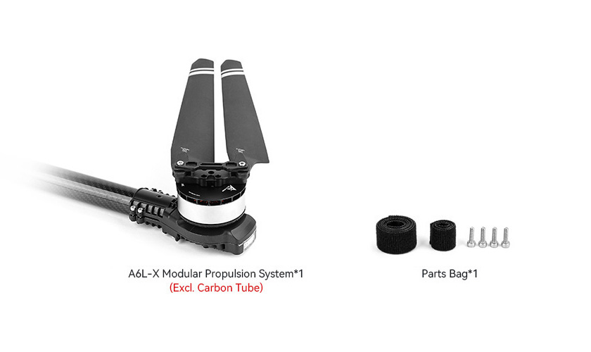 T-Motor A6L-X — A6L-X KV160+14S FOC 80A — Teknik çizimler ve performans grafikleri 3