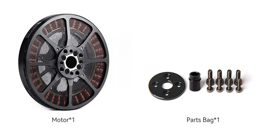 T-Motor U8ⅡLite Efficiency Type Multirotor UAV Motor KV85 — Standard — Technical drawings and performance charts 2