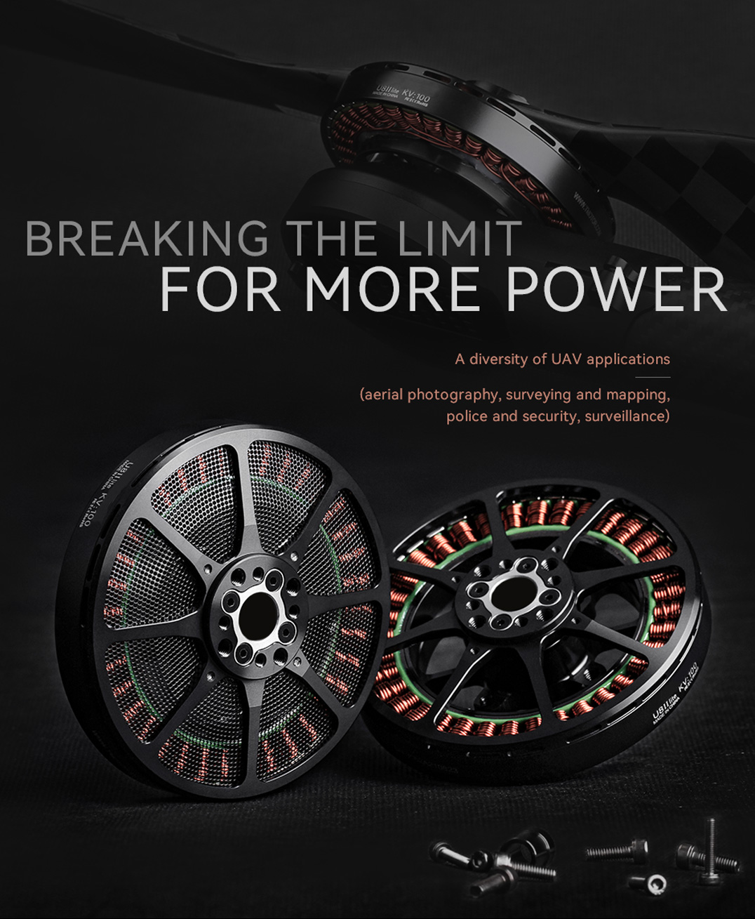 T-Motor U8ⅡLite Efficiency Type Multirotor UAV Motor KV85 — Standard — Manufacturer product details 1