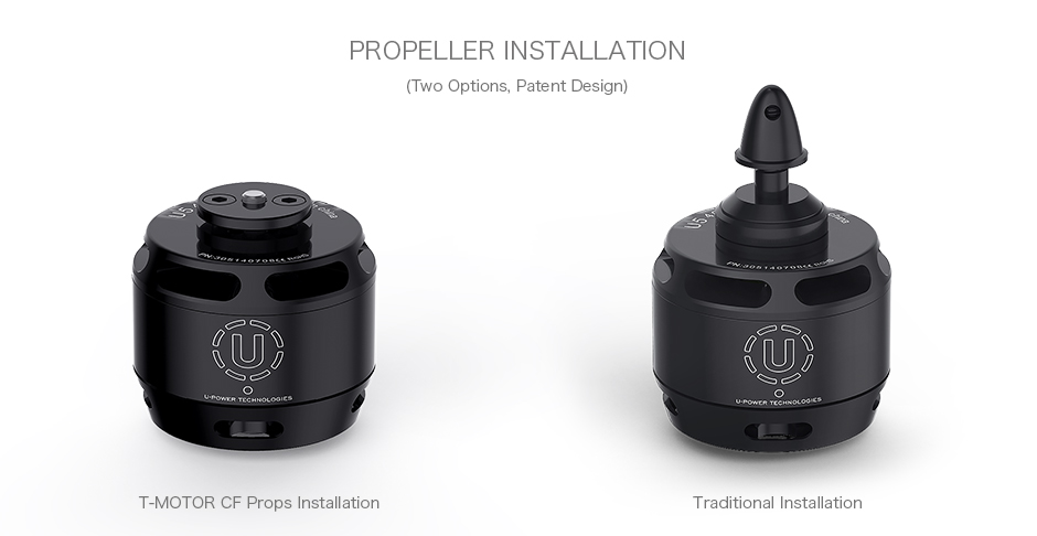 T-Motor U5 Power U-Serisi Yüksek Verimli İHA Motoru KV400 — Üretici detay görselleri 8
