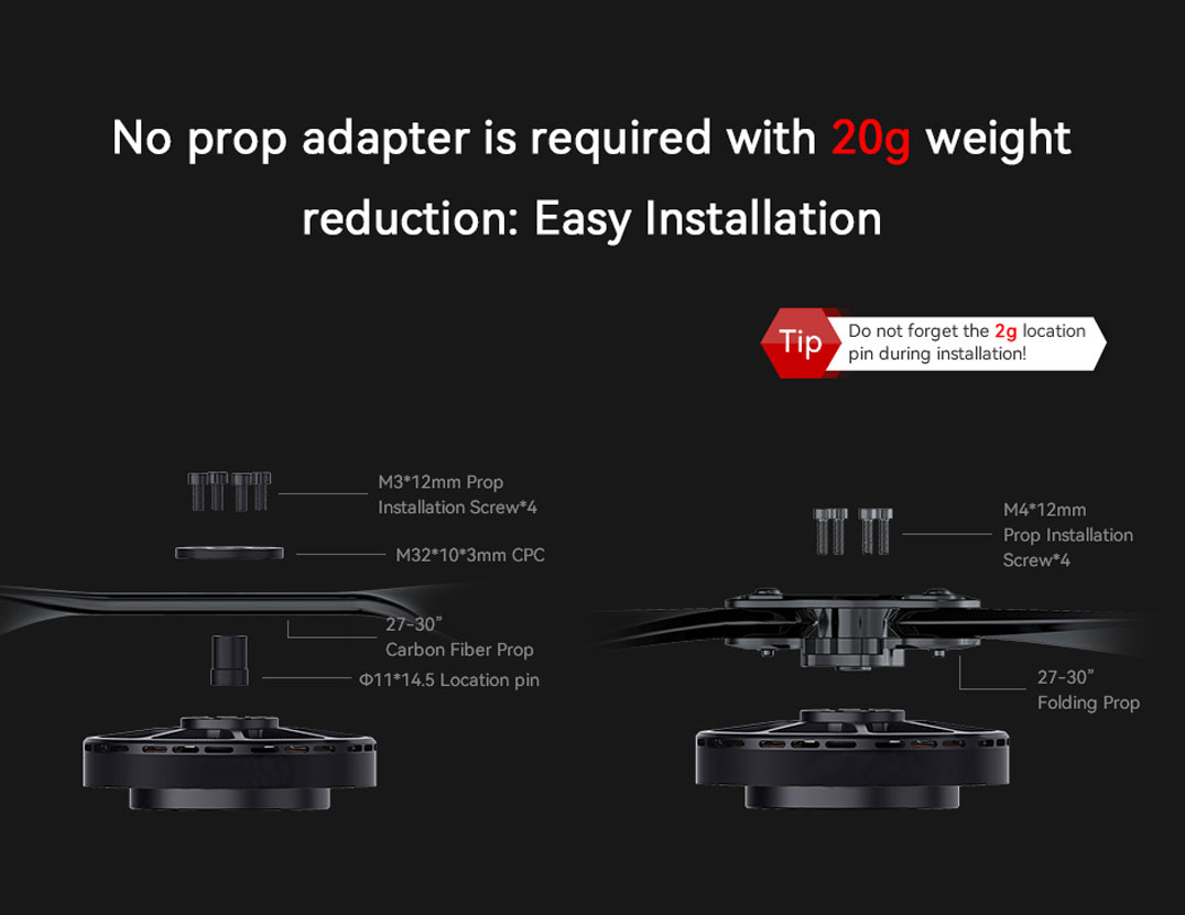 T-Motor U8 Lite Efficiency Type Multirotor UAV Motor KV100 — Manufacturer product details 13