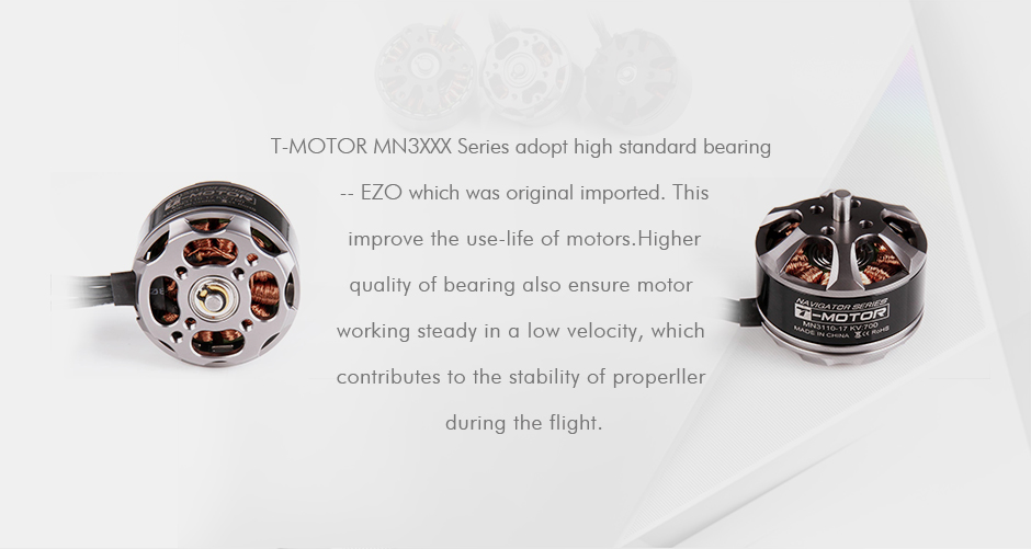 T-Motor MN3110 Çok Rotorlu Sabit Kanat İHA Motoru KV470 — Üretici detay görselleri 4